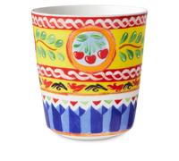 Dolce & Gabbana patterned-floral-print fine-porcelain glasses - Yellow OS