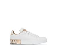 Dolce & Gabbana Portofino leather sneakers - White 34-35-35.5-36-36.5-37-37.5-38-38.5-39-39.5-40-40.5-41-41.5-42