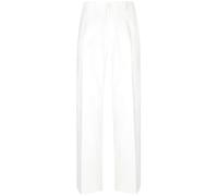 Dolce & Gabbana pressed-crease straight-leg trousers - White 54