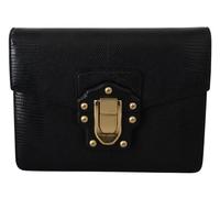 Dolce & Gabbana Sicily Small Flap Bag in Black Leather - Black - One Size