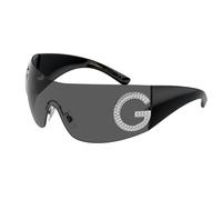 Dolce & Gabbana Woman DG2298B 05/87 Sunglasses Metal Black Grey Pillow Normal