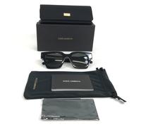 Dolce & Gabbana Man DG4413 675/R5 Sunglasses Acetate Black Grey Squared Normal
