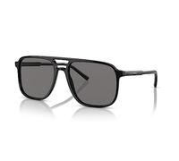 Dolce & Gabbana Mens Aviator Males Black Grey Polarized DG4423 - One Size