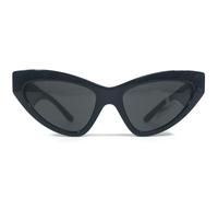 Dolce & Gabbana Sunglasses DG4439 501/87 Black Cat Eye Frames w Dark Grey Lenses