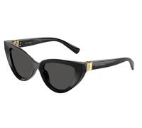 Dolce & Gabbana Woman DG4497 501/87 Sunglasses Acetate Black Grey Cat Eye Normal