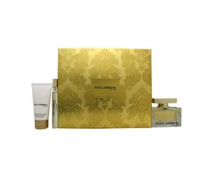 Dolce & Gabbana The One Gift Set 75ml EDP + 10ml EDP + 50ml Body Lotion