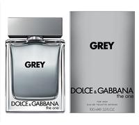 Dolce & Gabbana The One Grey Eau De Toilette Intense Spray 100ml - NEW & SEALED