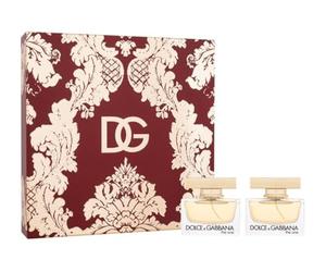 Dolce & Gabbana The One Set, Women's Eau de Parfum, Amber Floral Fragrance, 2x50ml, with Lily, Jasmine, Vanilla, Musk Notes
