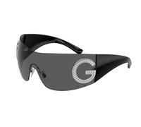 Dolce & Gabbana Woman DG2298B 05/87 Sunglasses Metal Black Grey Pillow Normal