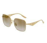 Dolce & Gabbana Woman DG2310 12246E Sunglasses Metal Gold Squared Normal