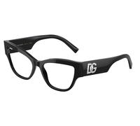 Dolce & Gabbana Woman DG3378 501 Optical frames Acetate Black Cat Eye Normal
