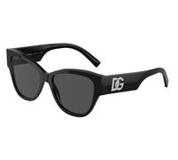 Dolce & Gabbana Woman DG4449 501/87 Sunglasses Acetate Black Grey Butterfly Normal