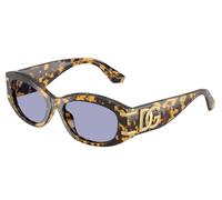 Dolce & Gabbana Woman DG4502 33301A Sunglasses Acetate Turtle Violet Round Normal