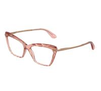 Dolce & Gabbana Woman DG5025 3148 Optical frames Nylon Pink Transparent Cat Eye Normal