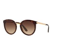 Dolce & Gabbana Woman Dolce & Gabbana DG4268 502/13 Sunglasses Acetate Turtle Brown Round Normal Shaded