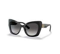 Dolce & Gabbana Woman Dolce & Gabbana DG4405 501/8G Sunglasses Acetate Black Grey Butterfly Normal Shaded