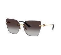 Dolce&Gabbana Woman Sunglass DG2321 - Frame color: Gold, Lens color: Grey Gradient