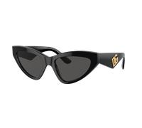 Dolce&Gabbana Woman Sunglass DG4439 - Frame color: Black, Lens color: Dark Grey