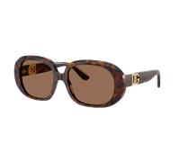 Dolce&Gabbana Woman Sunglass DG4476 - Frame color: Havana, Lens color: Dark Brown