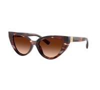 Dolce&Gabbana Woman Sunglass DG4497 - Frame color: Dark Red Havana, Lens color: Brown Gradient