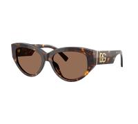 Dolce&Gabbana Woman Sunglass DG4514 - Frame color: Havana, Lens color: Dark Brown