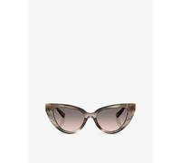 Dolce & Gabbana Womens Dolce & Gabbana Dg4497 Cat-Eye Acetate Sunglasses Grey