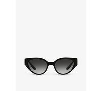 Dolce & Gabbana Womens Dolce & Gabbana Dg6146 Logo-Plaque Acetate Sunglasses