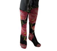 Dolce & Gabbana Women's Floral Knee High Socks | Size: Medium Dolce & Gabbana Multicolor M