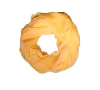 Dolce & Gabbana Women's Silk Wrap Shawl Scarf with Logo Details in Yellow Dolce & Gabbana Yellow One Size