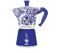 Dolce & Gabbana x Bialetti large Moka Express coffee maker (270ml) - Blue OS