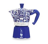 Dolce & Gabbana x Bialetti meidum Moka Express coffee maker (130ml) - Blue OS