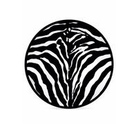 Dolce & Gabbana zebra-print porcelain dinner plates (set of two) - White One Size