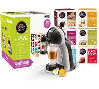 DOLCE GUSTO by De'Longhi Mini Me Pod EDG155.BG Coffee Machine Starter Kit - Grey & Black, Black,Silver/Grey