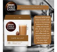 NESCAFÉ Dolce Gusto Café au Lait Coffee Pods 1Pack of 6