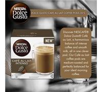 Dolce Gusto Cafe Au Lait Coffee Pods 30's