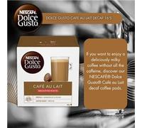 Nescafé Dolce Gusto Café au Lait Decaffeinated Coffee pod 16 pc(s)