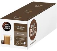 NESCAFÉ Dolce Gusto Cafe Au Lait Intenso Coffee Pods, 16 Capsules (48 Servings, Pack of 3, Total 48 Capsules)