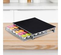 Dolce Gusto Coffee Machine Stand & Pods Drawer Steel Capsules Storage Kitchen