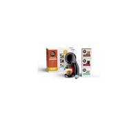 Dolce Gusto DeLonghi Nescaf? Piccolo XS Pod Capsule Coffee Machine Value Bundle, Espresso, Cappuccino and more, EDG210.B, 0.8 liters, Black & Red,