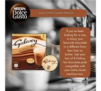 Galaxy Hot Chocolate - Dolce Gusto Compatible Pods - Value Bulk Box 8 Pods