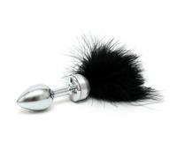 Dolce Piccante Glass Rose Pink Crystal Bunny Pig Tail Butt Plugs 100% Discreet
