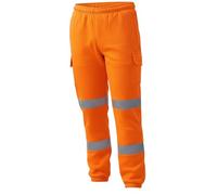 Dolce Vari Hi-Vis Safety Work Trousers | Soft & Comfortable Hi-Viz Cargo Pants with Multi-Pockets | Ideal for Security, Construction & Outdoor Work (UK, Alpha, L, Regular, Regular, Orange)