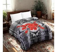 Dolce Vari Korean 7KG Heavy Blanket - 2-Ply King Size Blanket Ultra Super Soft Warm & Cozy Winter Comfort (Grey, King (220 x 240))