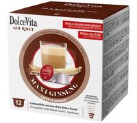 Dolce Vita Italfoods Dolce Vita Ginseng Coffee Maxi for Dolce Gusto 12 capsules