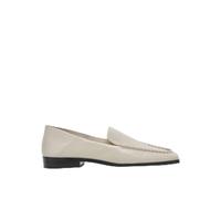 Dolce Vita Women's BENY Loafer Flat, Ivory Crinkle Patent, 6