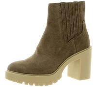 Dolce Vita Women's Caster Fashion Boot, Mushroom Suede H2o, 4.5 UK