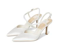 Dolce Vita Women's Kamra Pearl Pump, True White Satin, 7 UK