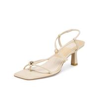 Dolce Vita Women's Mylee Heeled Sandal, Creme, 5 UK