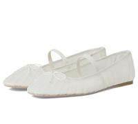 Dolce Vita Women's Raeven Ballet Flat, White, 5.5 UK