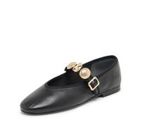 Dolce Vita Women's Relan Ballet Flat, Black, 4.5 UK